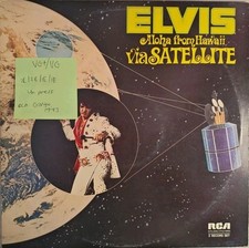 Elvis Presley Aloha From Hawaii Vinyl Record VG+/VG DPS2040 1973 