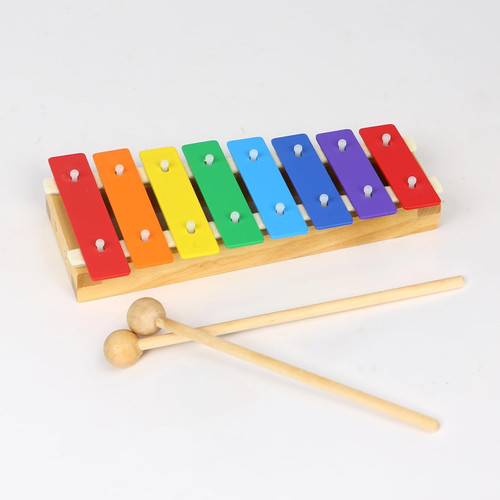 Xylophone with mallets orff - xylophone,