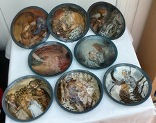 8 Vintage Sulamith Wulfing  Love Songs 1st Edition Plates Boxed with COA's