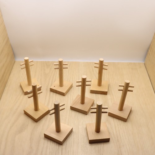 Wooden train track telephone - wooden,