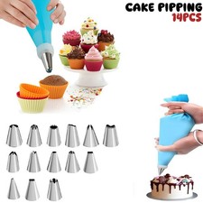 CAKE PIPING ICING CUPCAKE