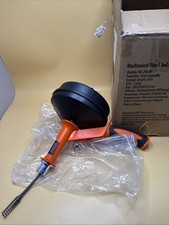 Drain Auger 25Ft Manual-Feeding Plumbing Snake with Drill Attachment Drain Clog 