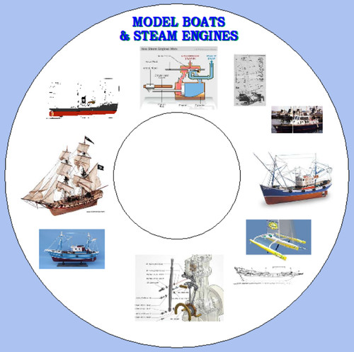 Model boats and - model, steam
