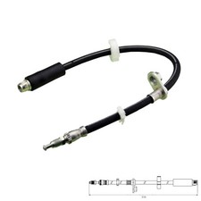 FRONT BRAKE FLEXI HOSE BRAKE PIPE FITS: CITROEN DISPATCH 2007-2016 BFH4827A