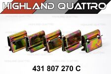 Audi ur quattro genuine front & rear bumper skirt fixing clamp x5 431807270C