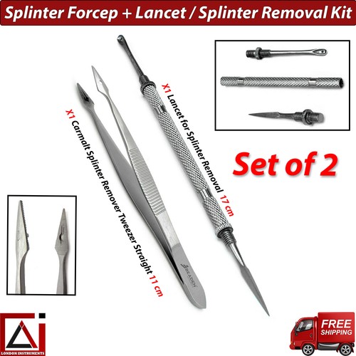 Splinter removal kit pcs - removal,
