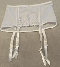 Rigby And Peller Suspender Small Size 8 Beautiful Embroidered 