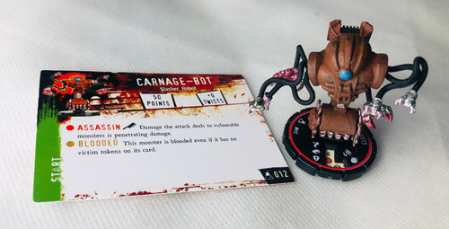 Horrorclix carnage bot robot - carnage,
