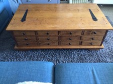 Solid Wood Apothecary Table