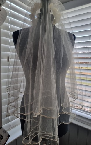 Vintage 1980s ivory - ivory, wedding