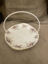 Vintage Royal Albert Cottage Garden Cake Sandwich Plate