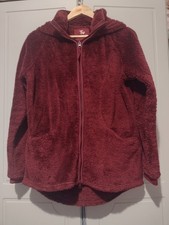 Tu Teddy bear Zip Up Jacket Sz