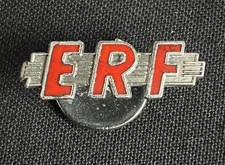 ERF VINTAGE HGV COMMERCIAL VEHICLE WAGON TRUCK LORRY BUS ENAMEL LAPEL PIN BADGE