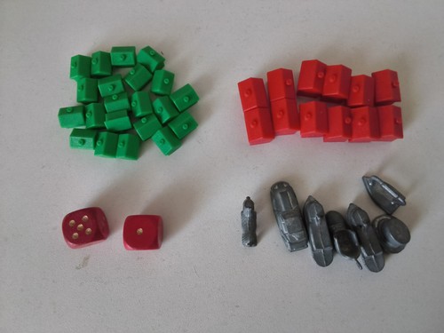 Monopoly game spares playing - monopoly,