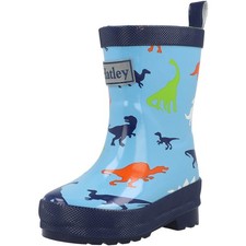 Hatley Shiny Rain Boots Dinos