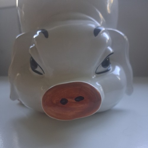 Vintage ceramic piggy bank - vintage,
