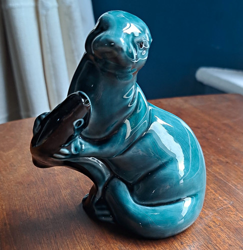 Poole blue gloss ceramic - poole,