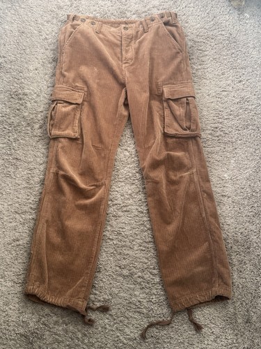 Vintage brown corduroy pants - brown,