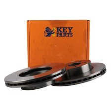 2x Brake Discs Vented For