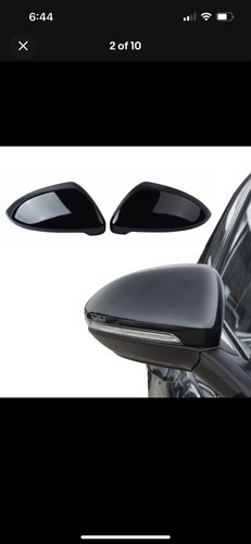 Gloss black wing mirror cover - gloss,