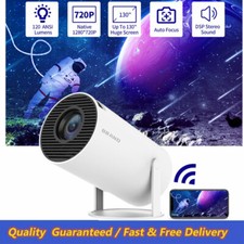 Portable Projector Home Cinema Small Straight Projector Smart HD WIFI Bluetooth