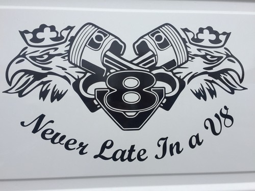 Scania never late v8 - late, a