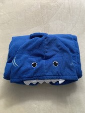 Kids Hooded Shark Poncho Towel