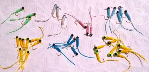 Ice fishing lure jigs - jigs, nos