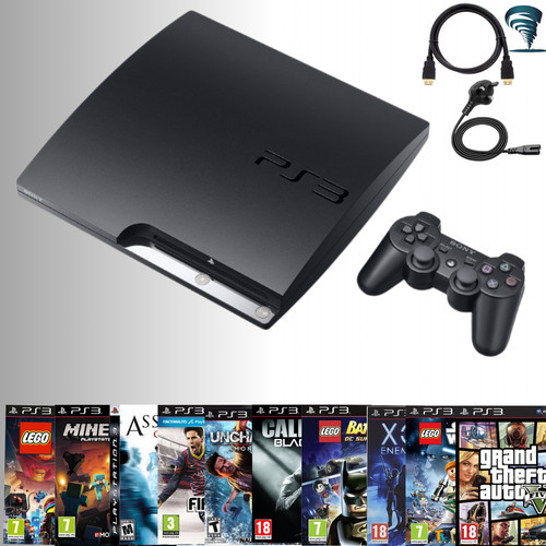 Sony playstation slim - 3,