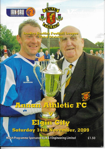 Annan athletic elgin - athletic, city