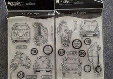 Kanban 2 Sets of Clear Stamps