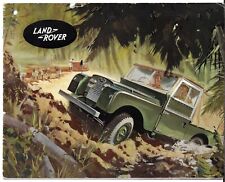 Land Rover Series 1 1957-1958 UK Market Brochure 88 109 107 Station Wagon FAIR