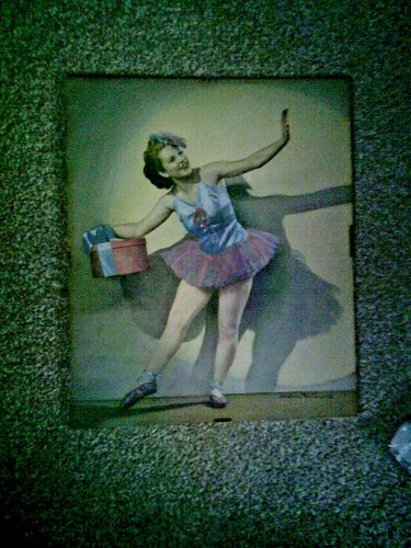 Vintage ballerina dancer - vintage,