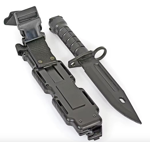 Fake survival knife plastic - knife,