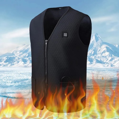 Smart heated vest - vest, electric