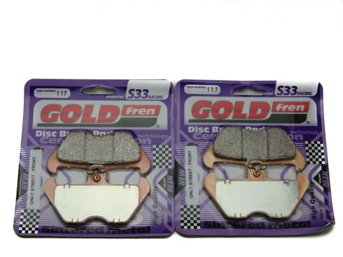 Goldfren s33 brake - pads, front