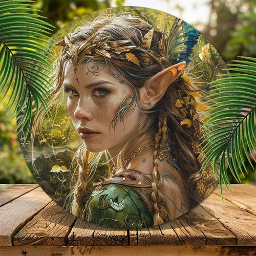 Beautiful forest elf - elf, pixie