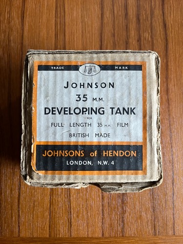 Johnson 35mm film - film, developing