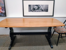 6ft Solid Oak Top Ercol