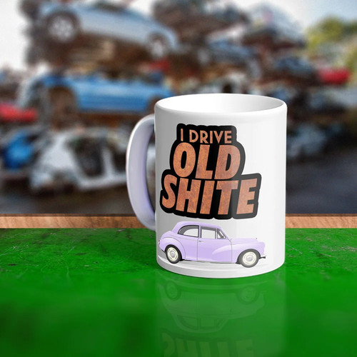 Large old shite mug - old,