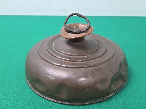Antique copper flat - antique, cm
