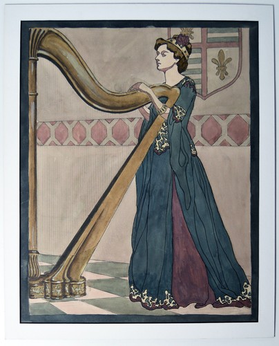 Vintage pre raphaelite - vintage, pre-raphaelite