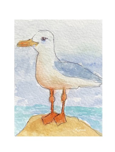 Aceo art kenna 5 x - art, 2.5”x