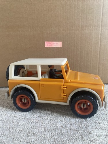 Schleich jeep horse - jeep, trailer