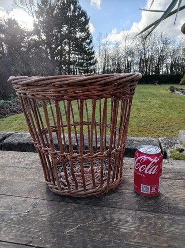 Vintage wicker woven willow - vintage,