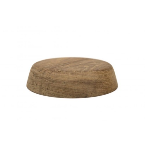 Solid teak winch pads - solid,
