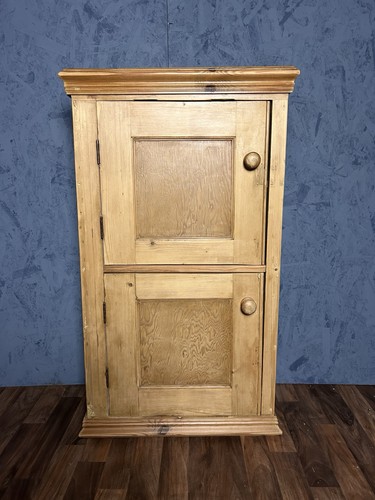 Antique rustic pine cupboard - rustic,