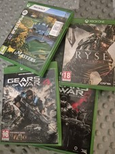Xbox Series Xbox One Game Bundle.  Gears Of War,  Ryse, Pga