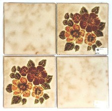 Set of 4 Lovely Vintage Retro