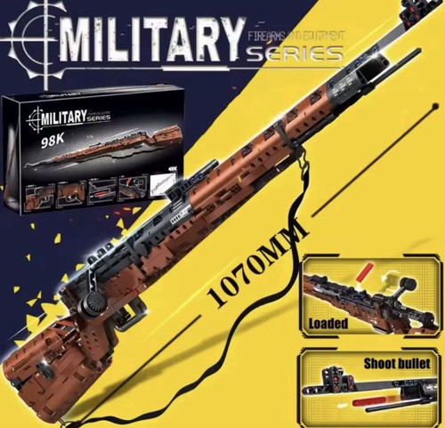 1206pcs historical rifle - historical, model